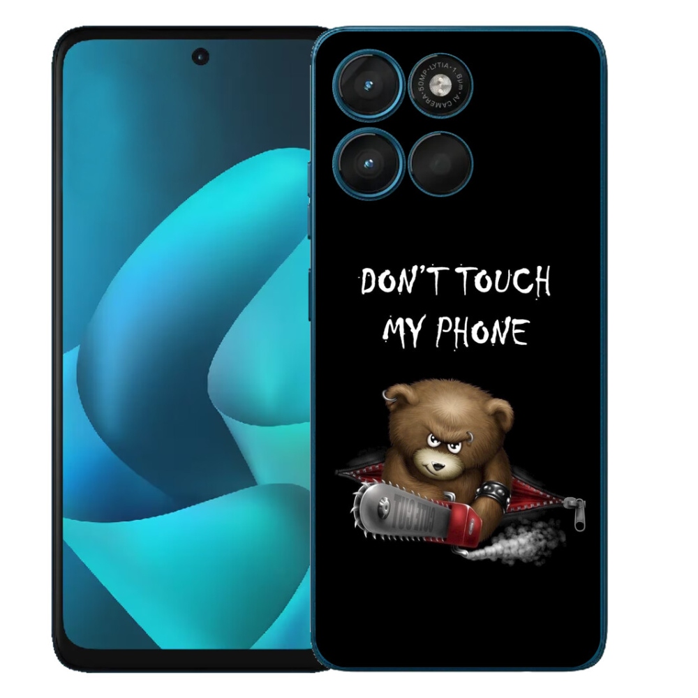 Gélový obal mmCase pre Motorola Moto G57 Power – nedotýkaj sa telefónu