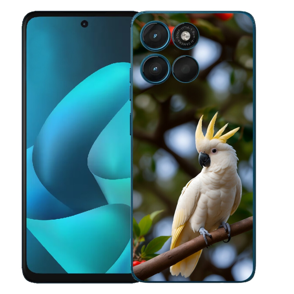 Gélový obal mmCase pre Motorola Moto G57 Power – kakadu 3