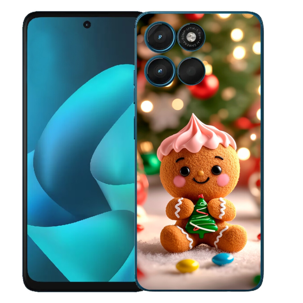 Gélový obal mmCase pre Motorola Moto G57 Power – perníček