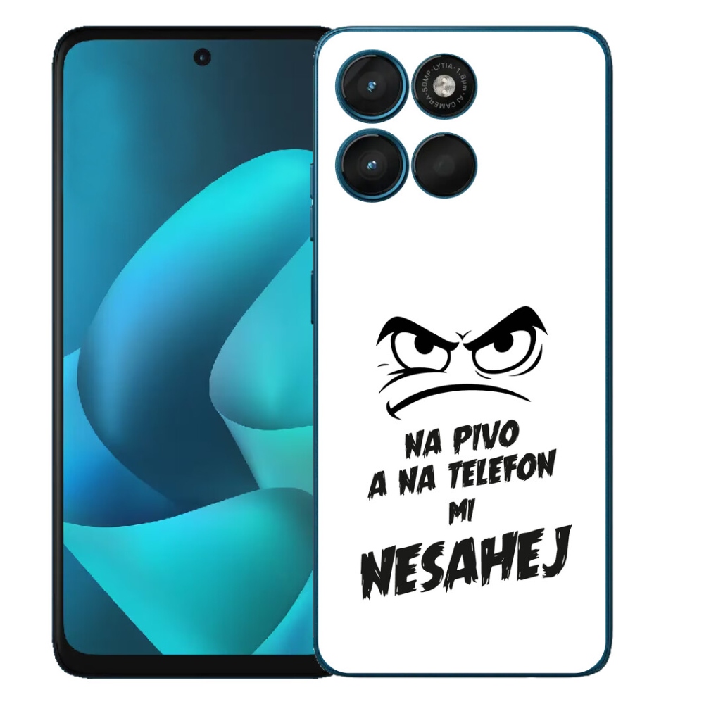 Gélový obal mmCase pre Motorola Moto G57 Power – motív piva 2, biele pozadie