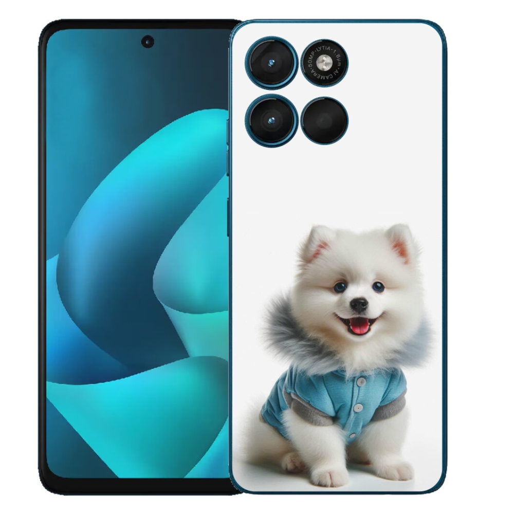 Gélový obal mmCase pre Motorola Moto G57 Power – pomeranian