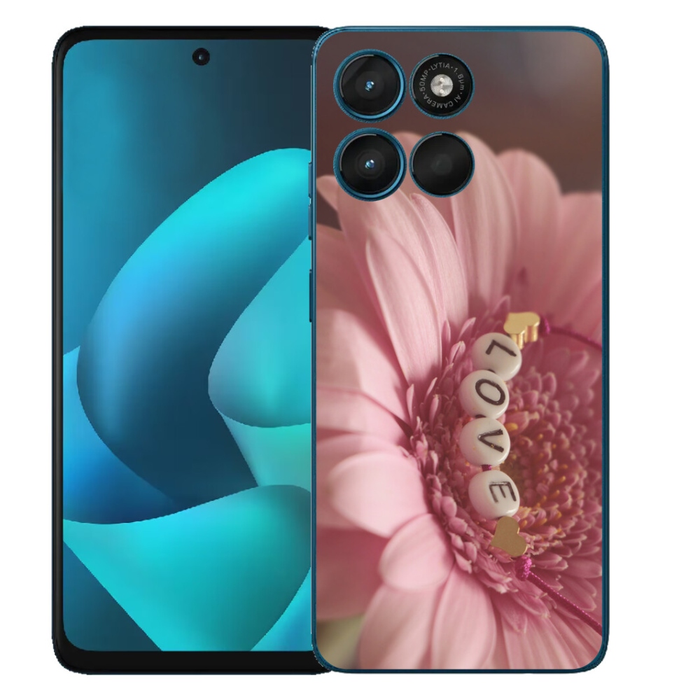 Gélový obal mmCase pre Motorola Moto G57 Power – prívesok „love“