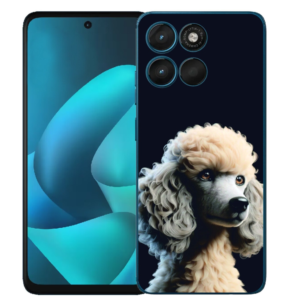 Gélový obal mmCase pre Motorola Moto G57 Power – pudel