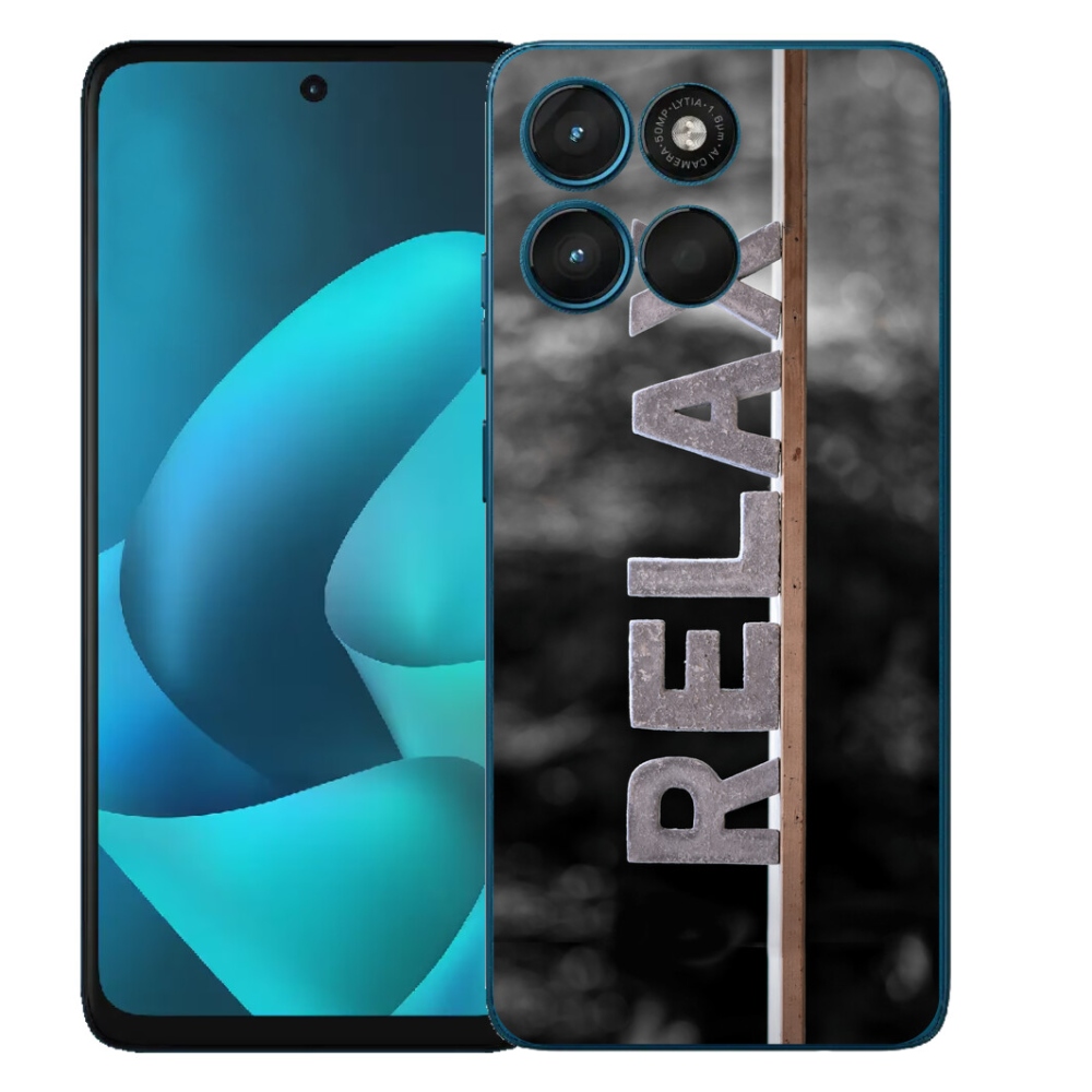 Gélový obal mmCase pre Motorola Moto G57 Power – relax 1