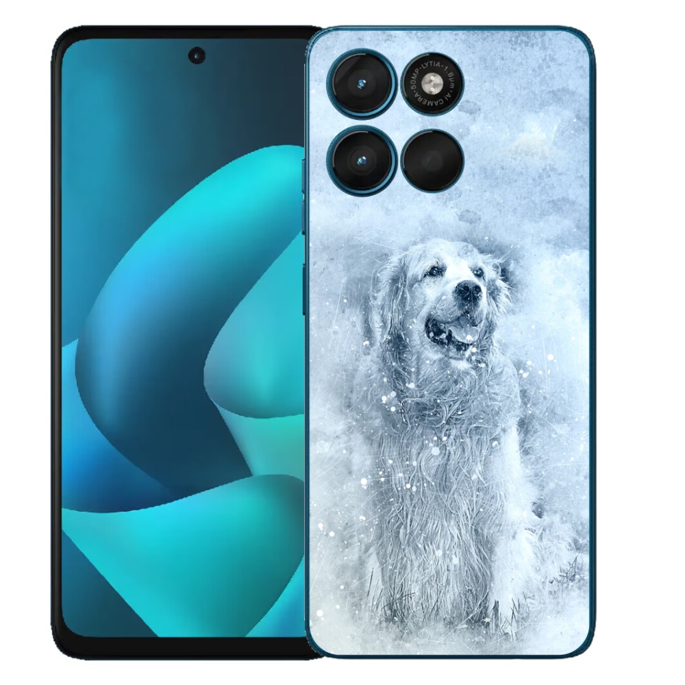 Gélový obal mmCase pre Motorola Moto G57 Power – retríver