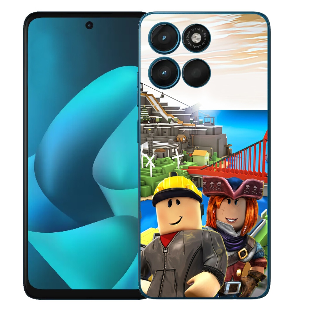 Gélový obal mmCase pre Motorola Moto G57 Power – roblox 1