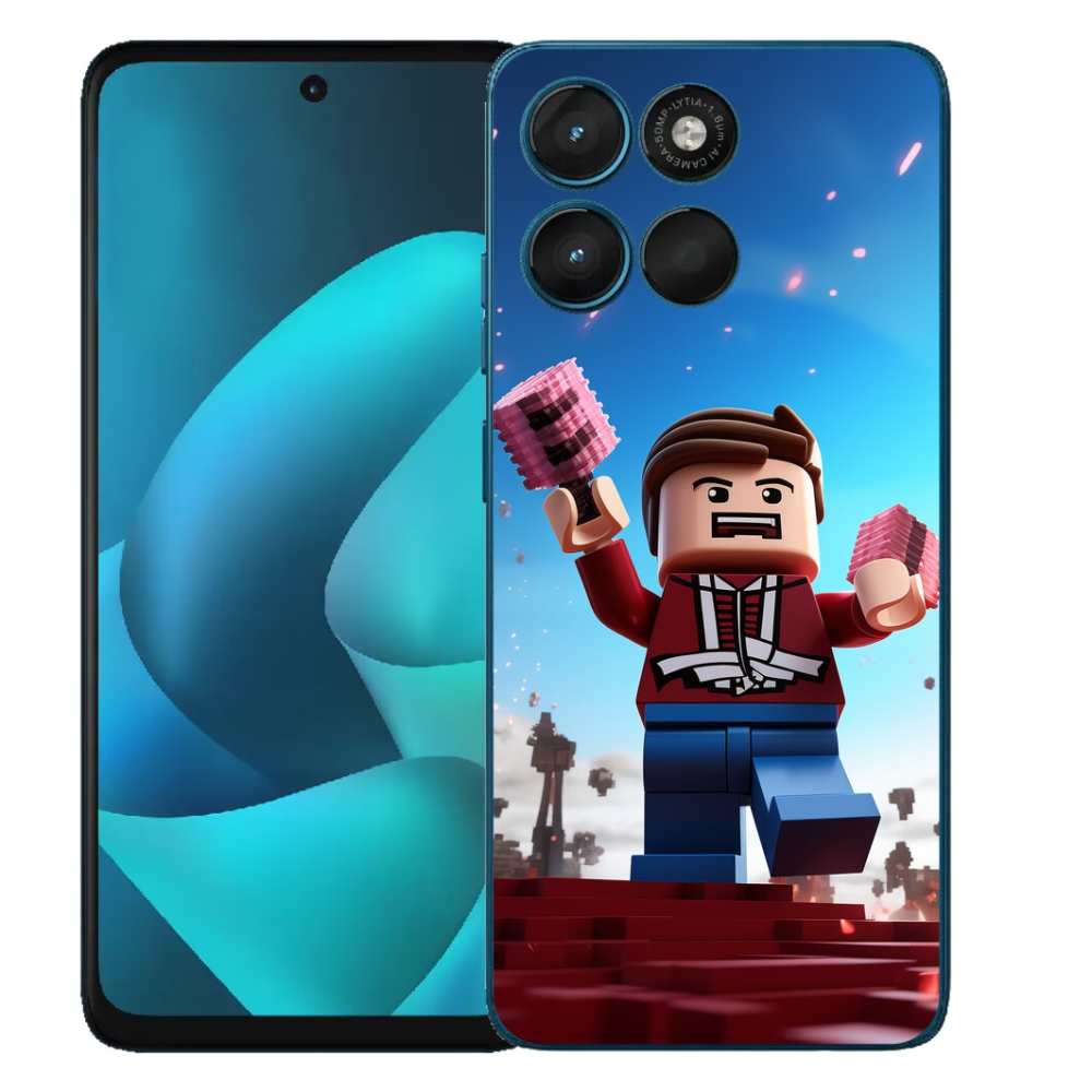 Gélový obal mmCase pre Motorola Moto G57 Power – roblox 2
