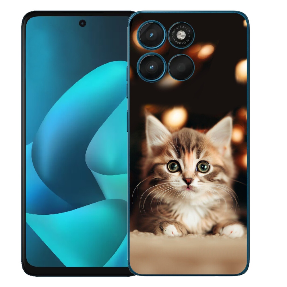 Gélové puzdro mmCase pre Motorola Moto G57 Power – roztomilé mačiatko 2