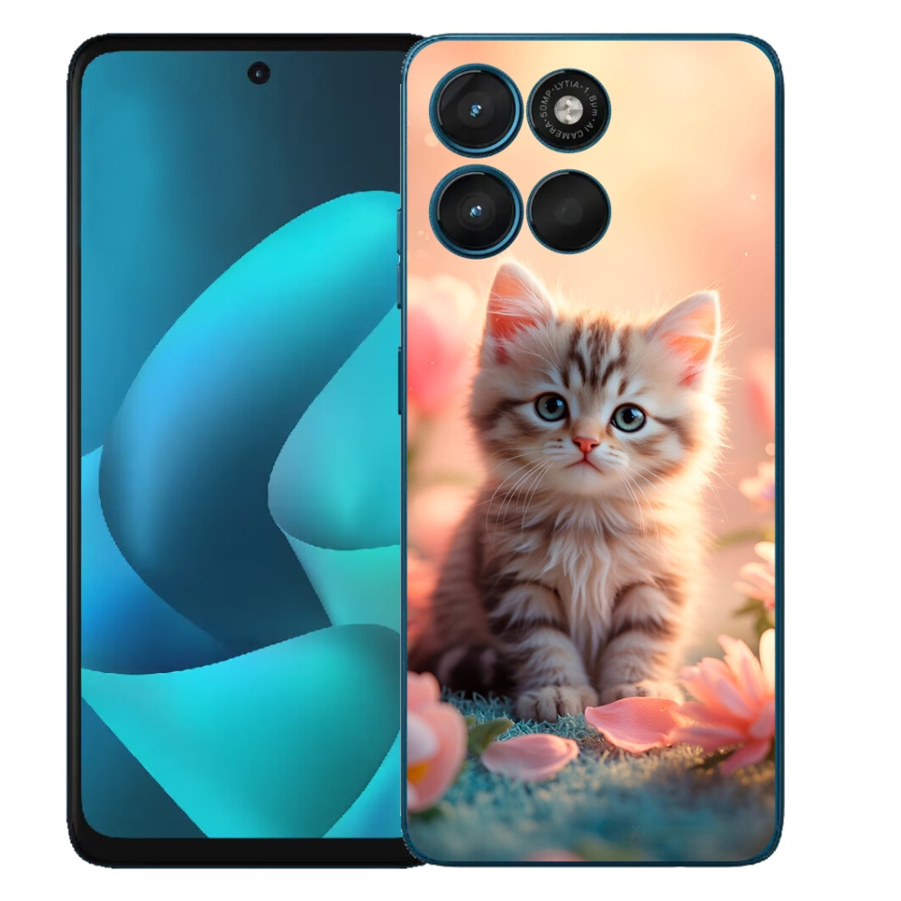 Gélové puzdro mmCase pre Motorola Moto G57 Power – roztomilé mačiatko 8