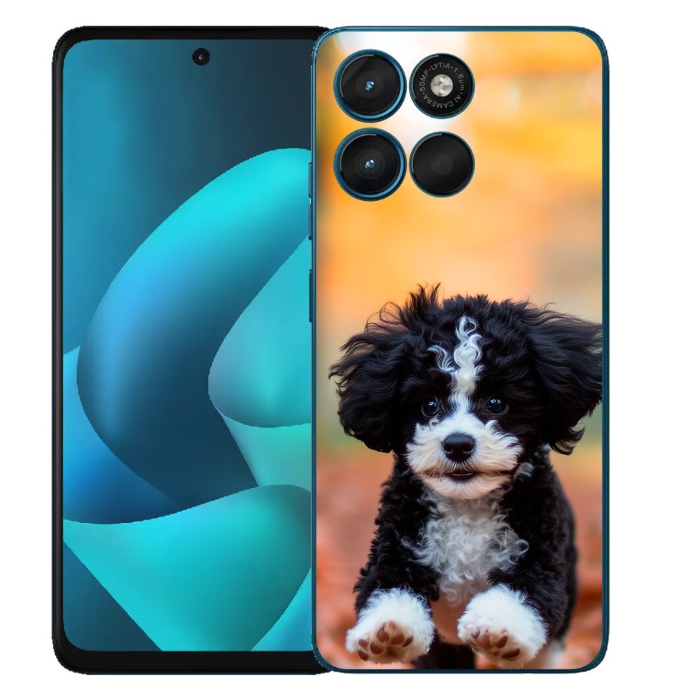Gélové puzdro mmCase pre Motorola Moto G57 Power – roztomilé šteniatko 2