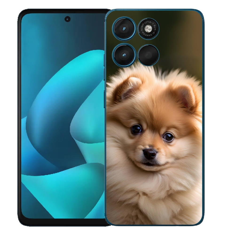 Gélový obal mmCase pre Motorola Moto G57 Power – roztomilý pomeranian 2