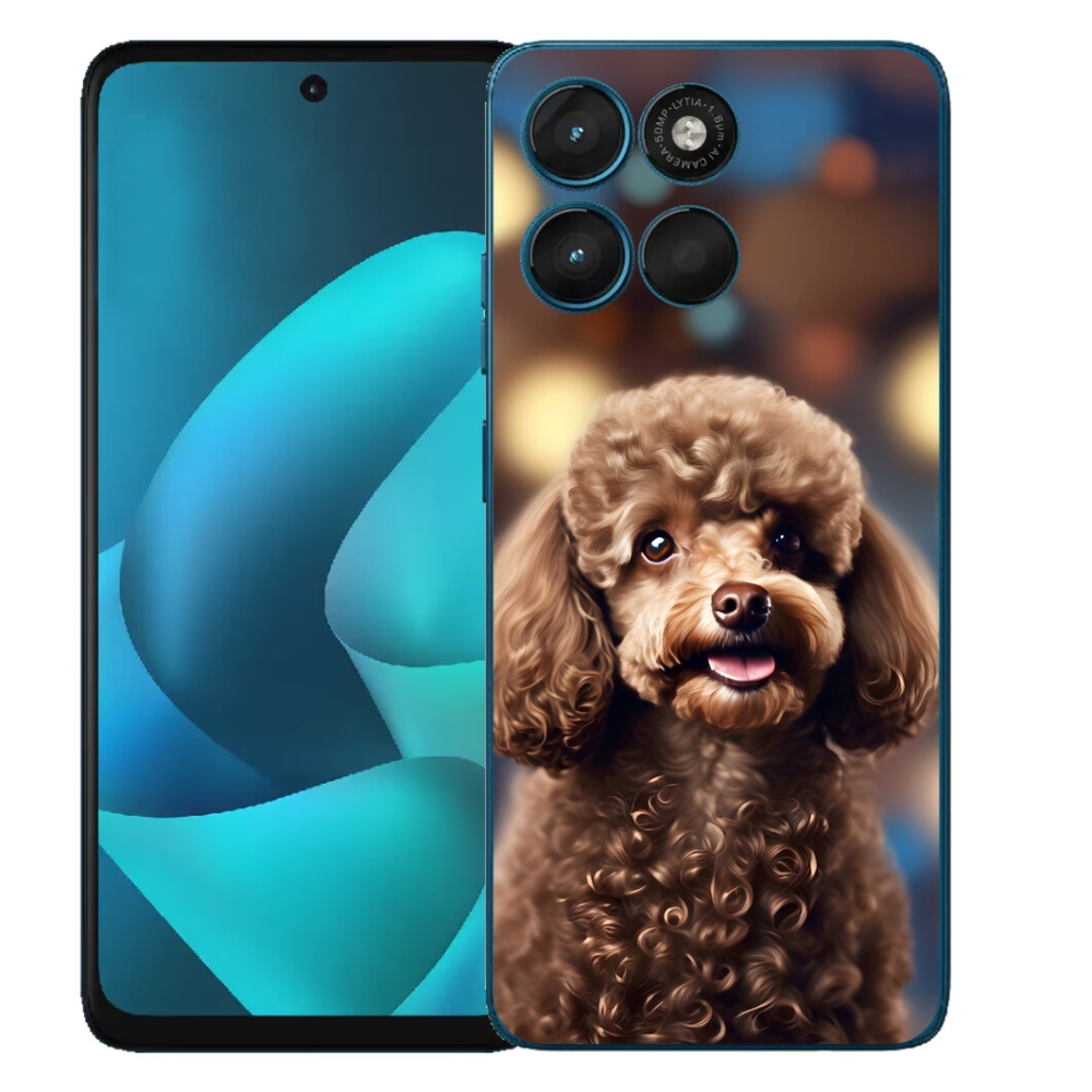 Gélový obal mmCase na Motorola Moto G57 Power – roztomilý pudel