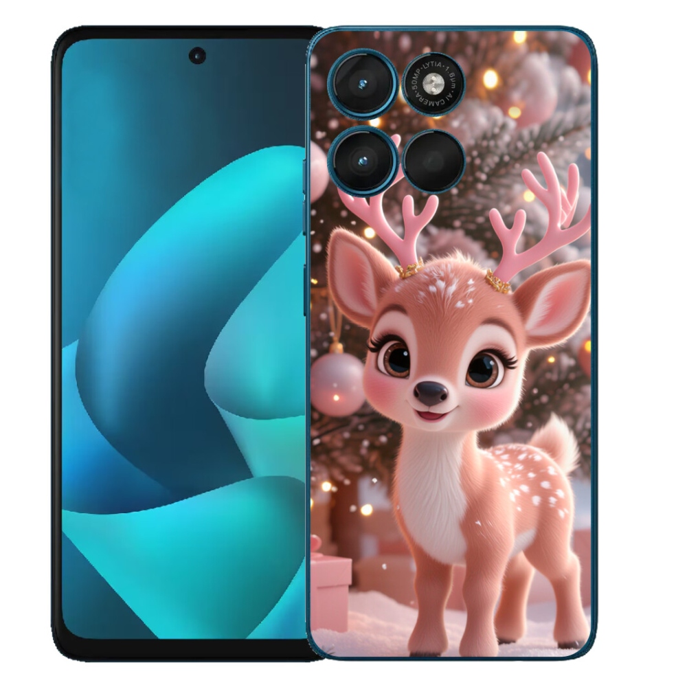 Gélový obal mmCase na Motorola Moto G57 Power – roztomilý sob