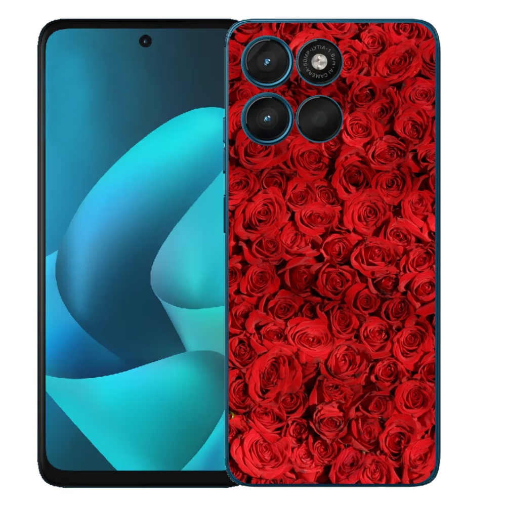 Gélový obal mmCase pre Motorola Moto G57 Power – ružový