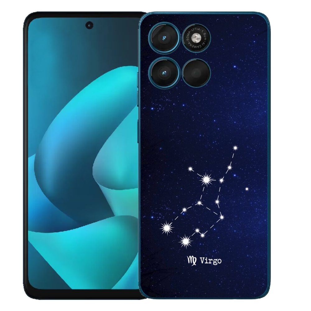 Gélový obal mmCase pre Motorola Moto G57 Power – súhvezdie Panny