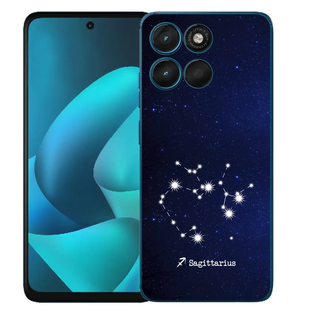 Gélový obal mmCase pre Motorola Moto G57 Power – súhvezdie Strelec