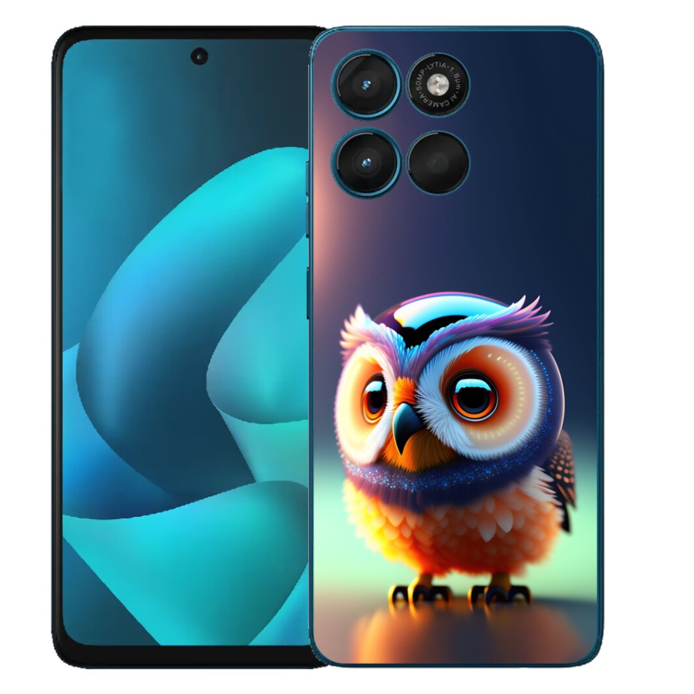 Gélový obal mmCase pre Motorola Moto G57 Power – sovica