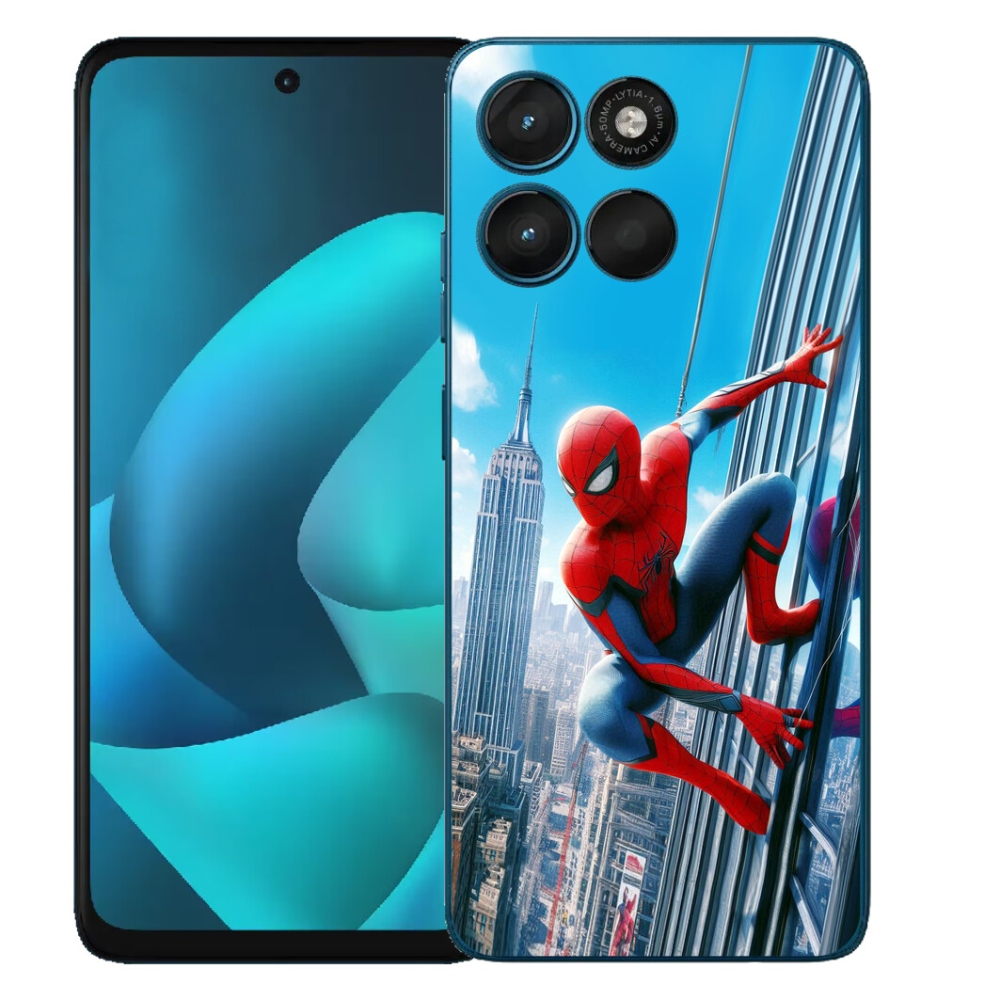 Gélový obal mmCase pre Motorola Moto G57 Power – Spiderman