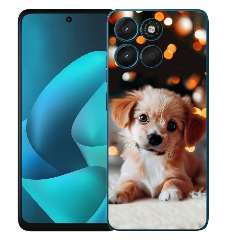 Gélový obal mmCase pre Motorola Moto G57 Power – šteniatko