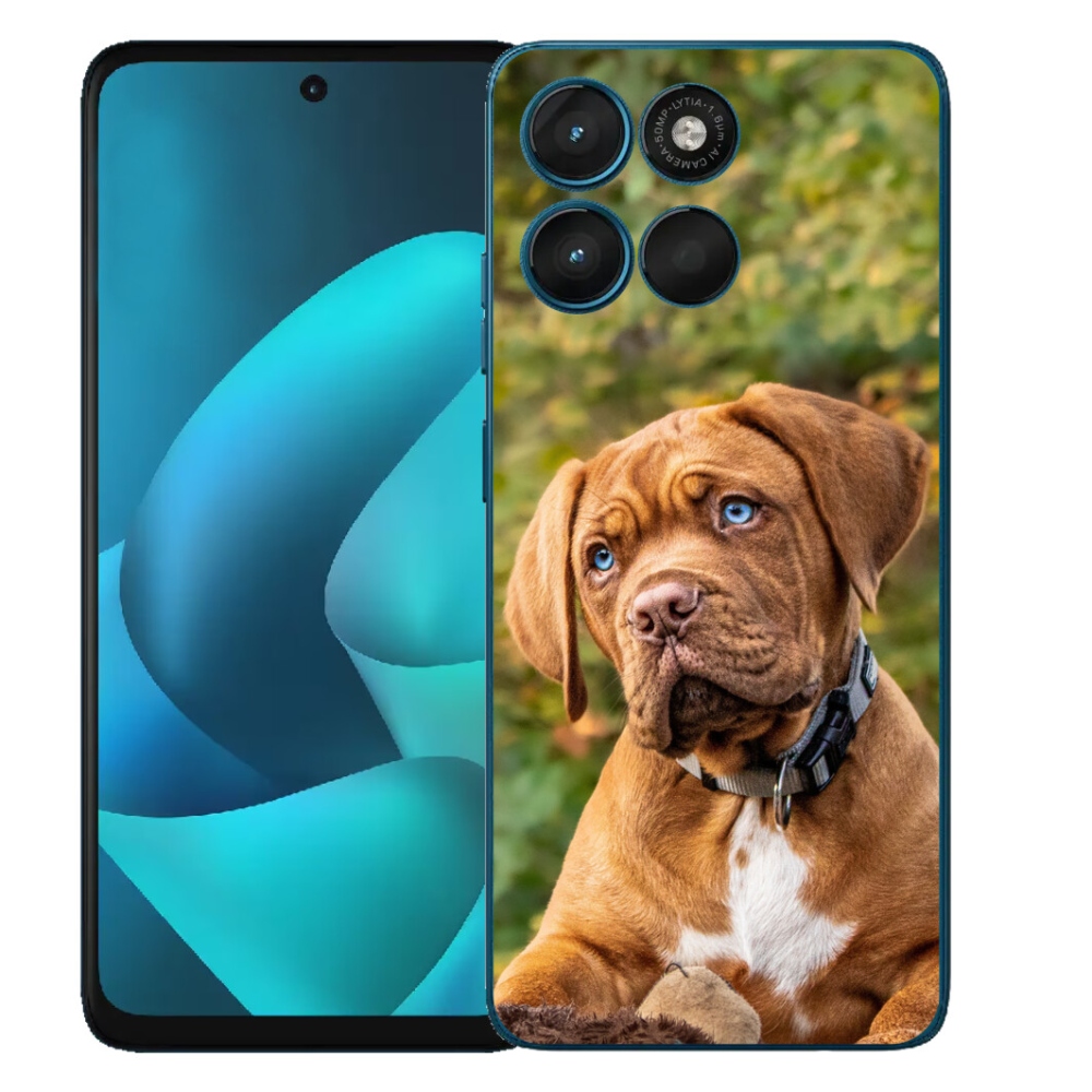 Gélový obal mmCase pre Motorola Moto G57 Power – šteniatko 