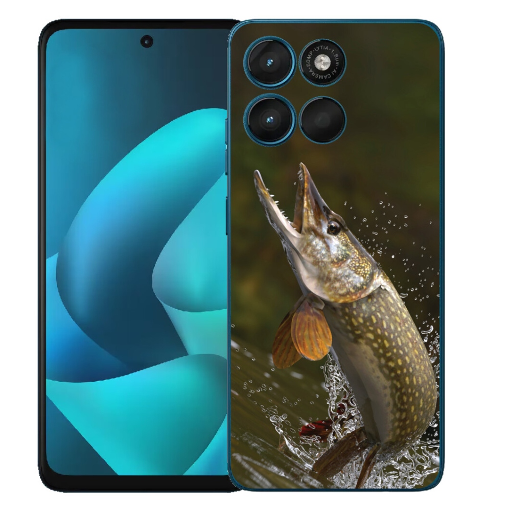 Gélový obal mmCase pre Motorola Moto G57 Power – štika