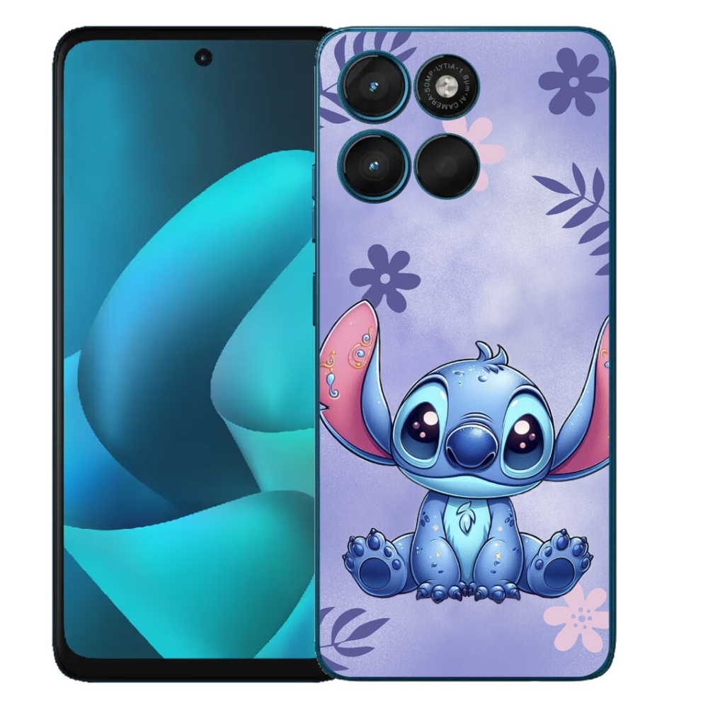Gélový obal mmCase pre Motorola Moto G57 Power – stitch