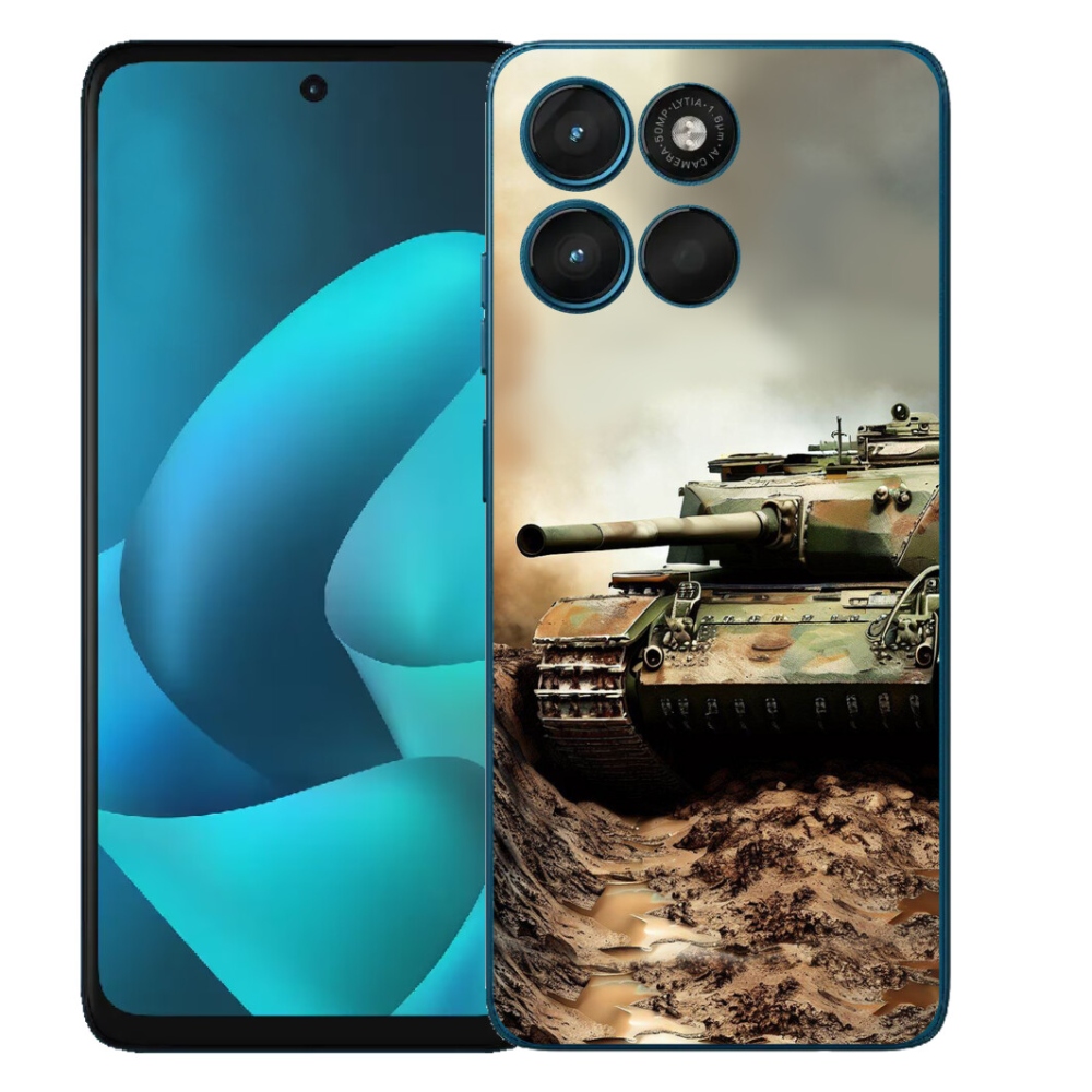 Gélový obal mmCase pre Motorola Moto G57 Power – tank