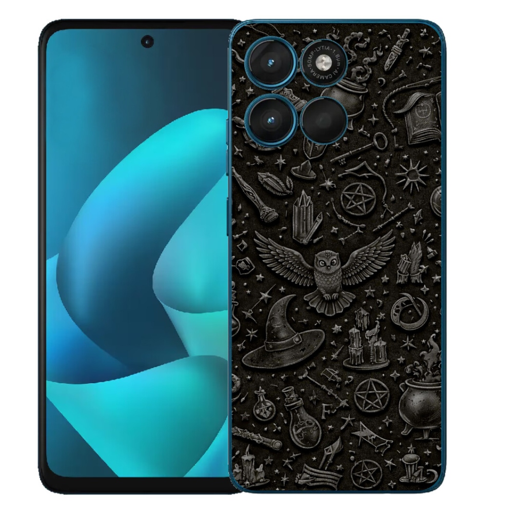 Gélový obal mmCase pre Motorola Moto G57 Power – tmavý magický svet