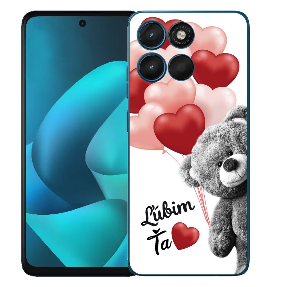 Gélové puzdro mmCase pre Motorola Moto G57 Power – milujem ťa sk