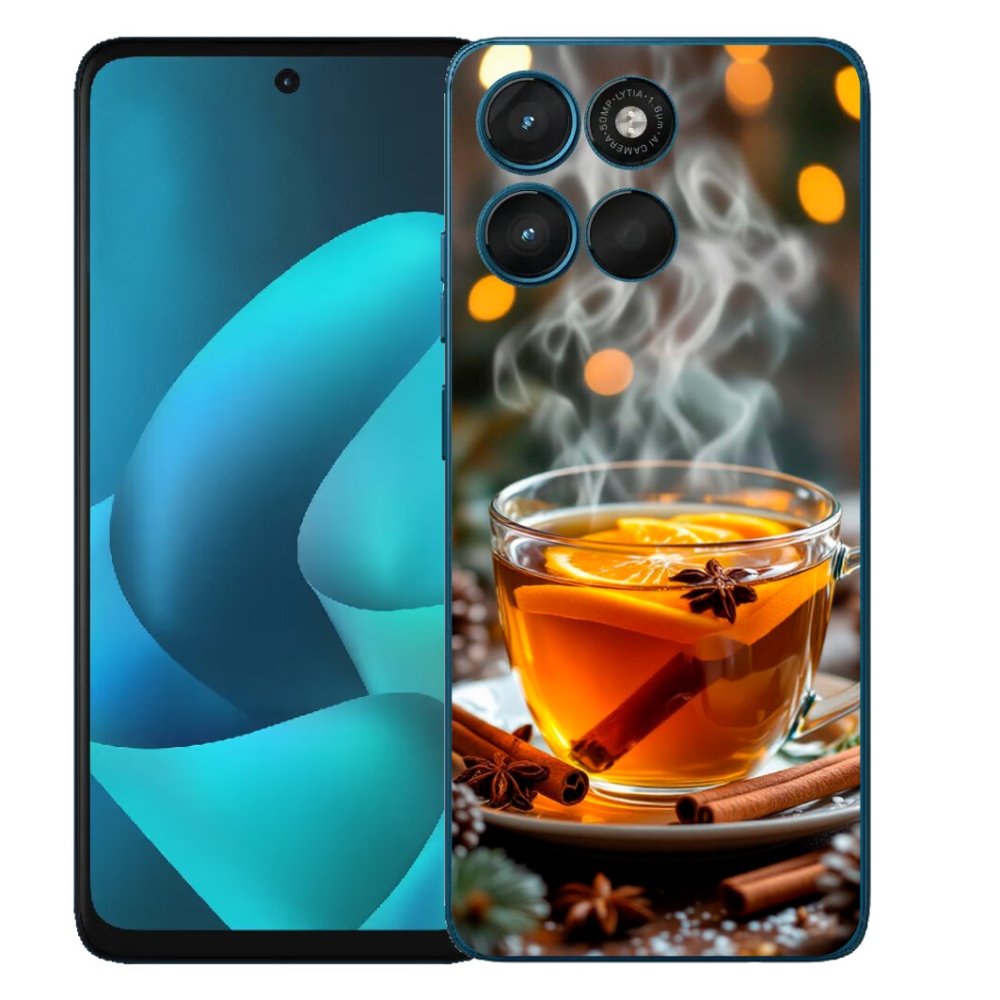 Gélový obal mmCase pre Motorola Moto G57 Power – vianočný punč