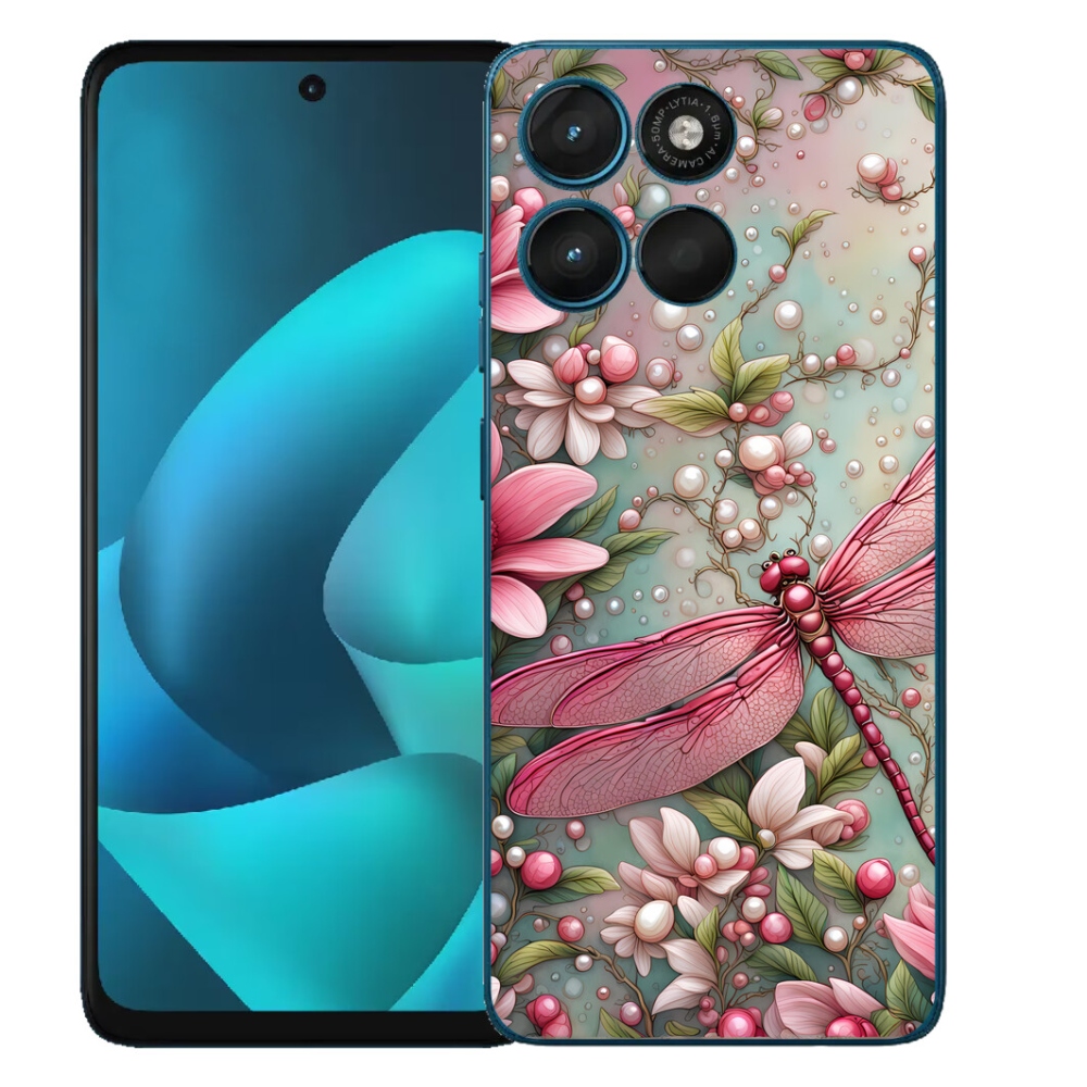 Gélový obal mmCase pre Motorola Moto G57 Power – vážka