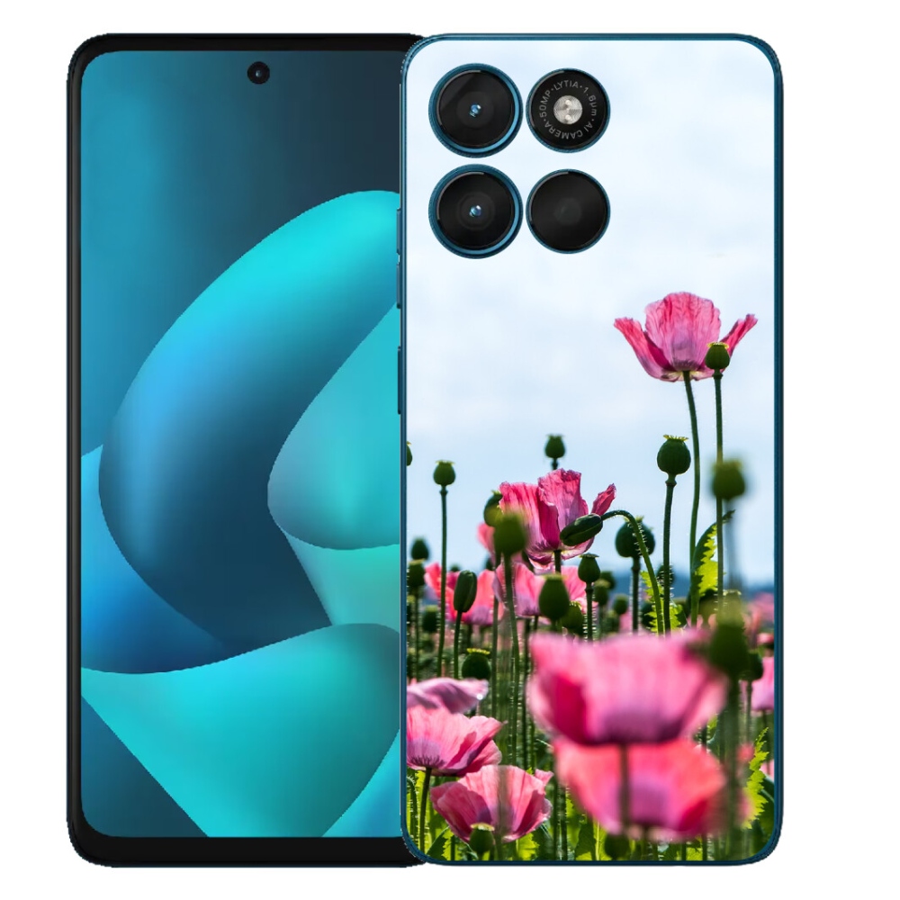 Gélový obal mmCase pre Motorola Moto G57 Power – vlčí mak