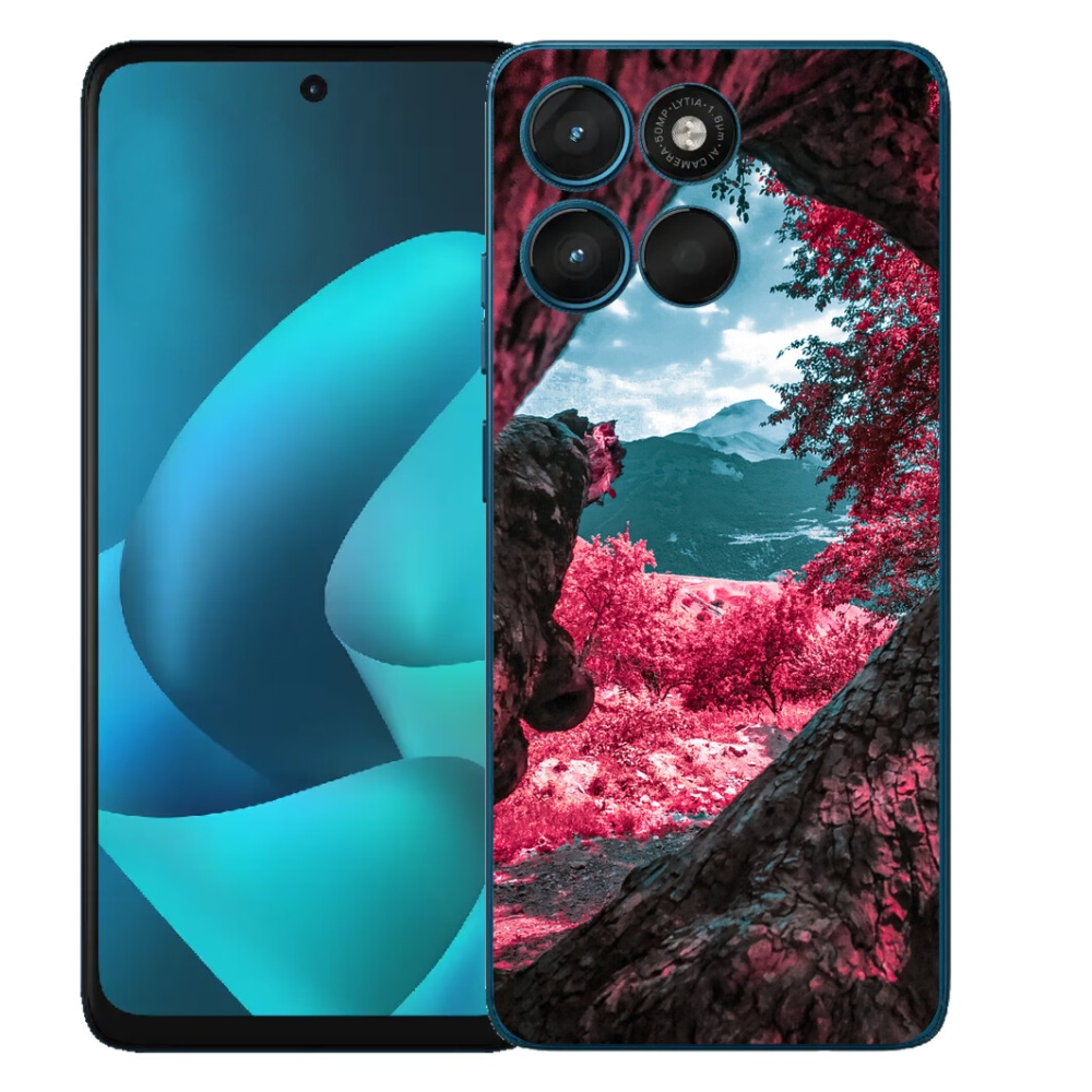 Gélový obal mmCase pre Motorola Moto G57 Power – výhľad na hory