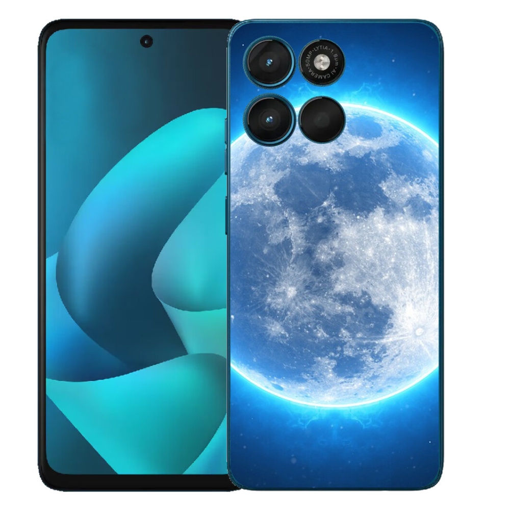 Gélový obal mmCase pre Motorola Moto G57 Power – zemeguľa