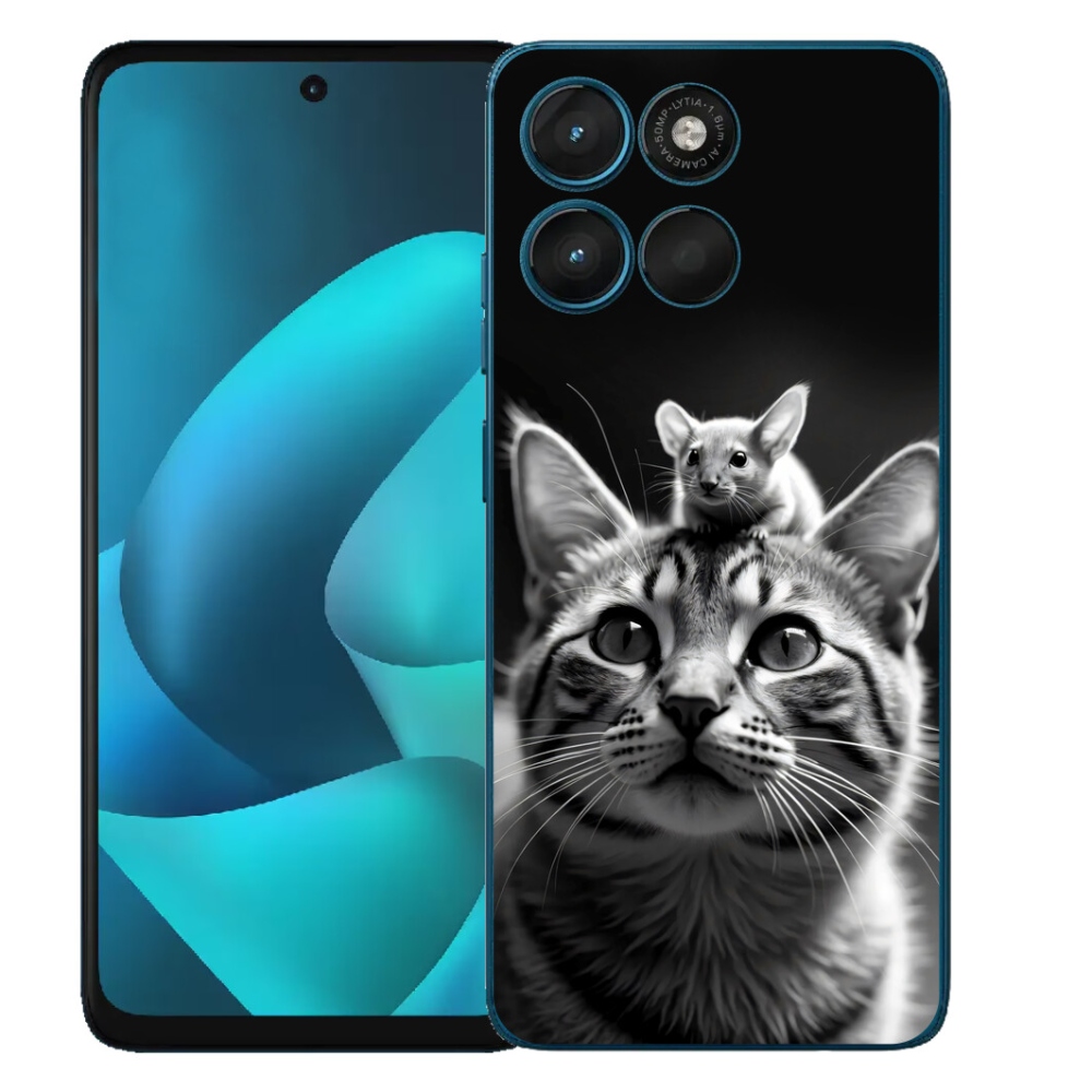 Gélový obal mmCase pre Motorola Moto G57 Power – priateľstvo so zvieratami 2