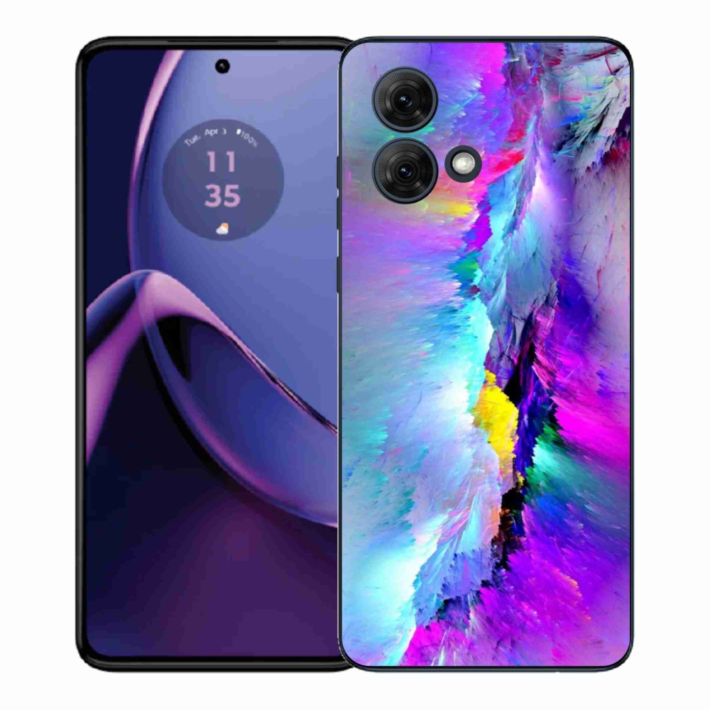 Gélový kryt mmCase na Motorola Moto G84 5G - abstrakt