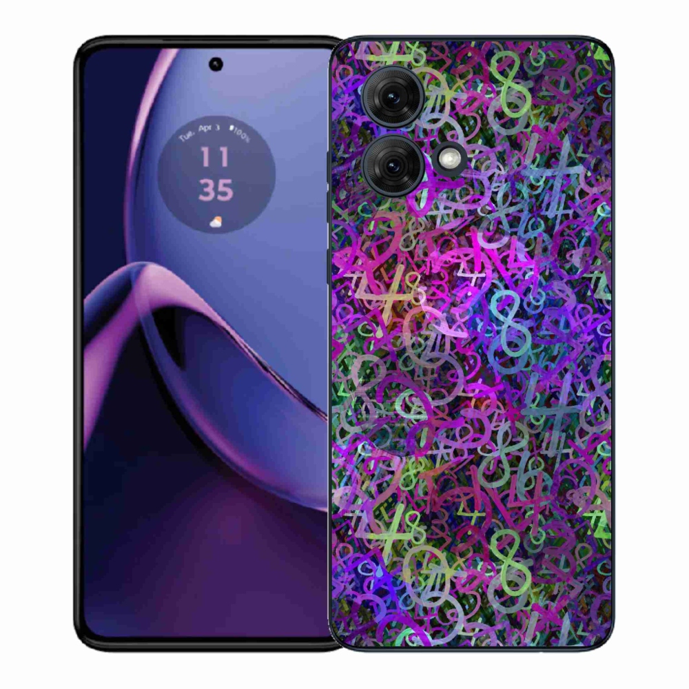 Gélový kryt mmCase na Motorola Moto G84 5G - abstraktný motív 25