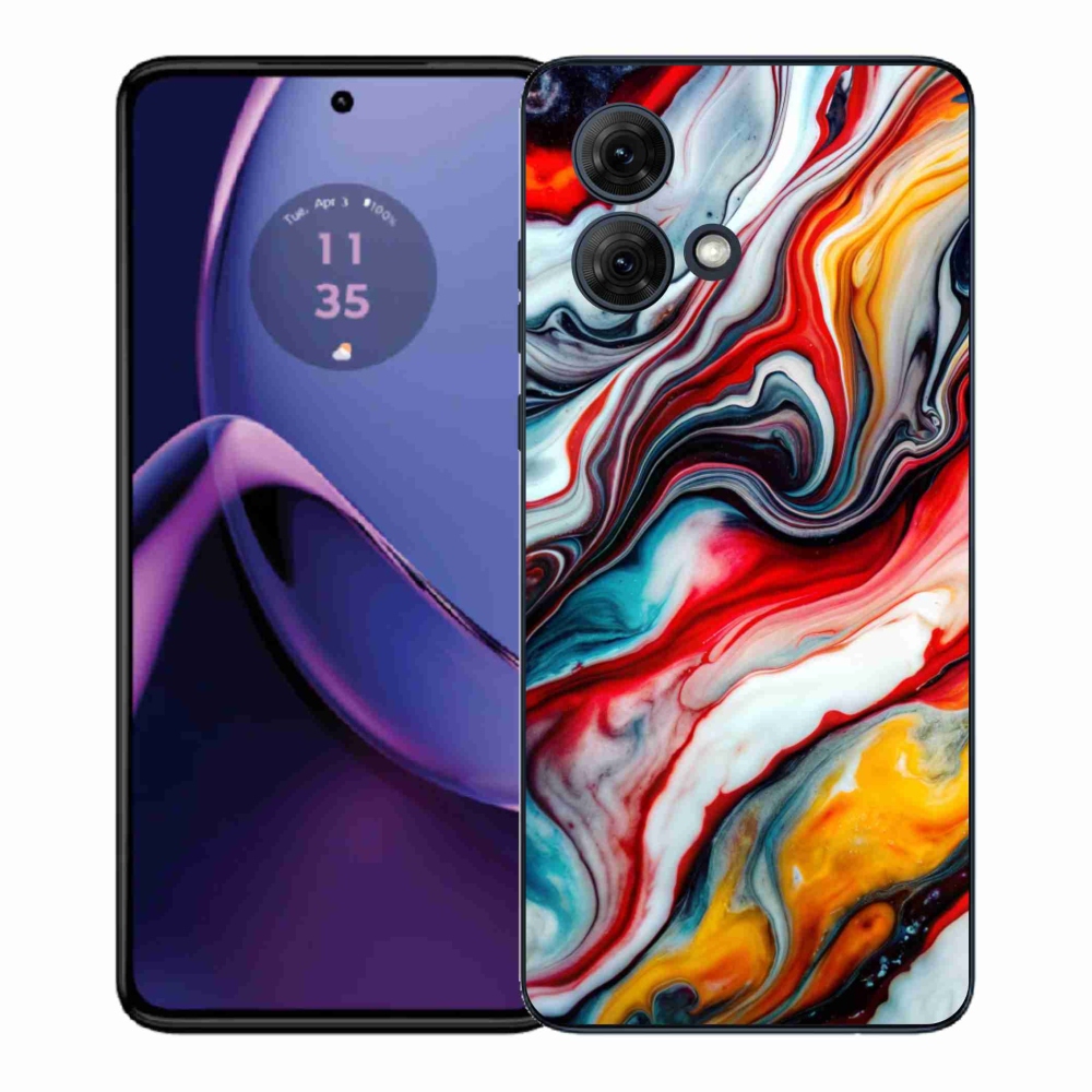 Gélový kryt mmCase na Motorola Moto G84 5G - abstraktný motív 35