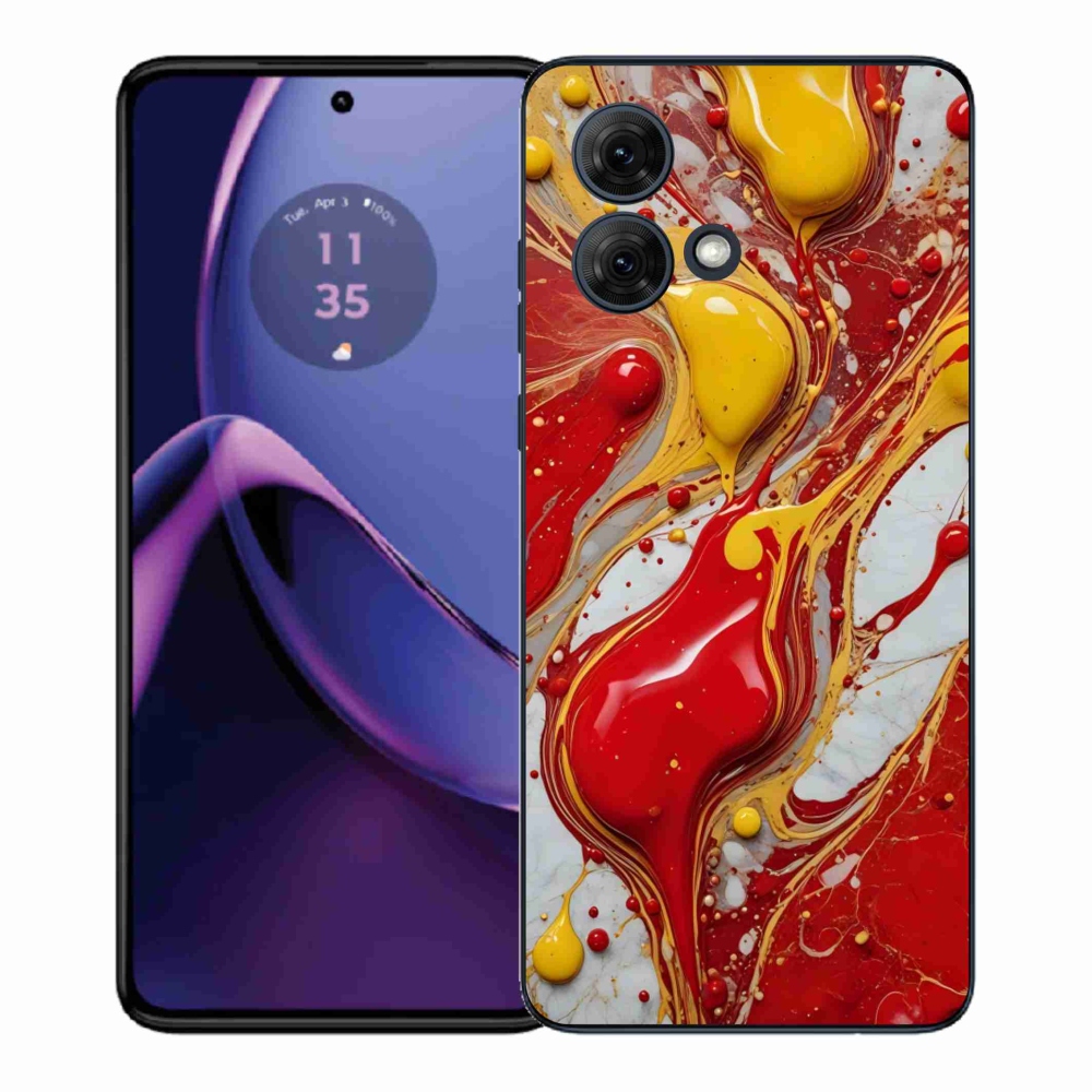 Gélový kryt mmCase na Motorola Moto G84 5G - abstraktný motív 42