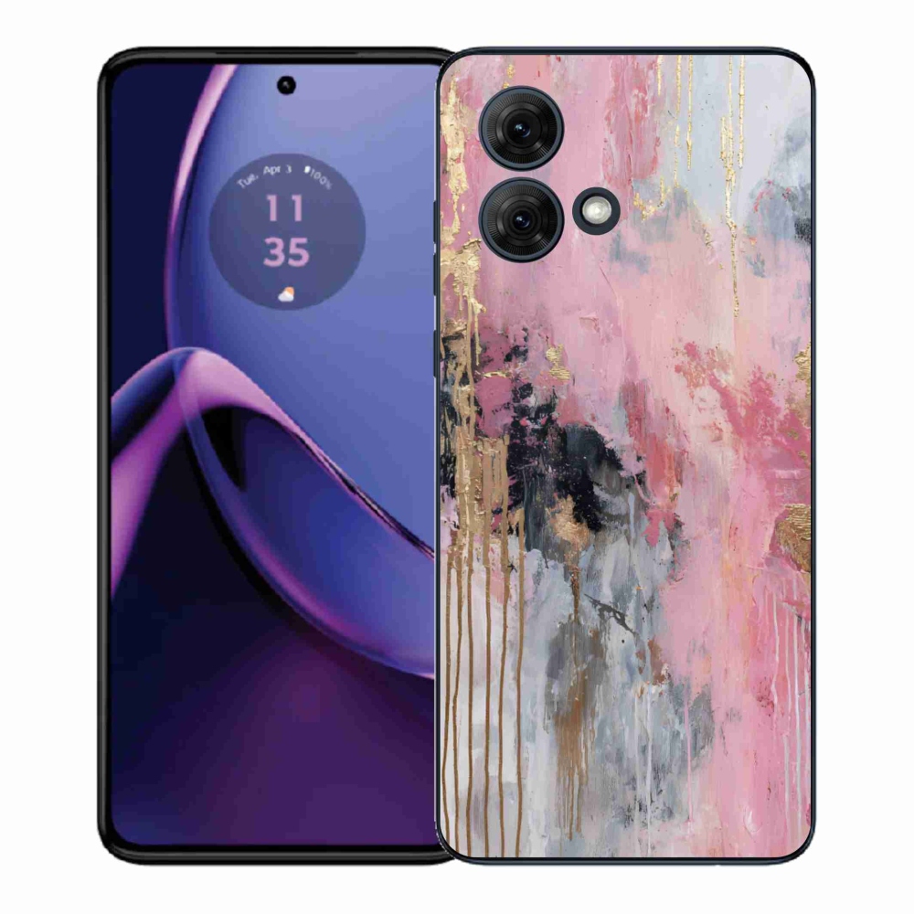 Gélový kryt mmCase na Motorola Moto G84 5G - abstraktný motív 49