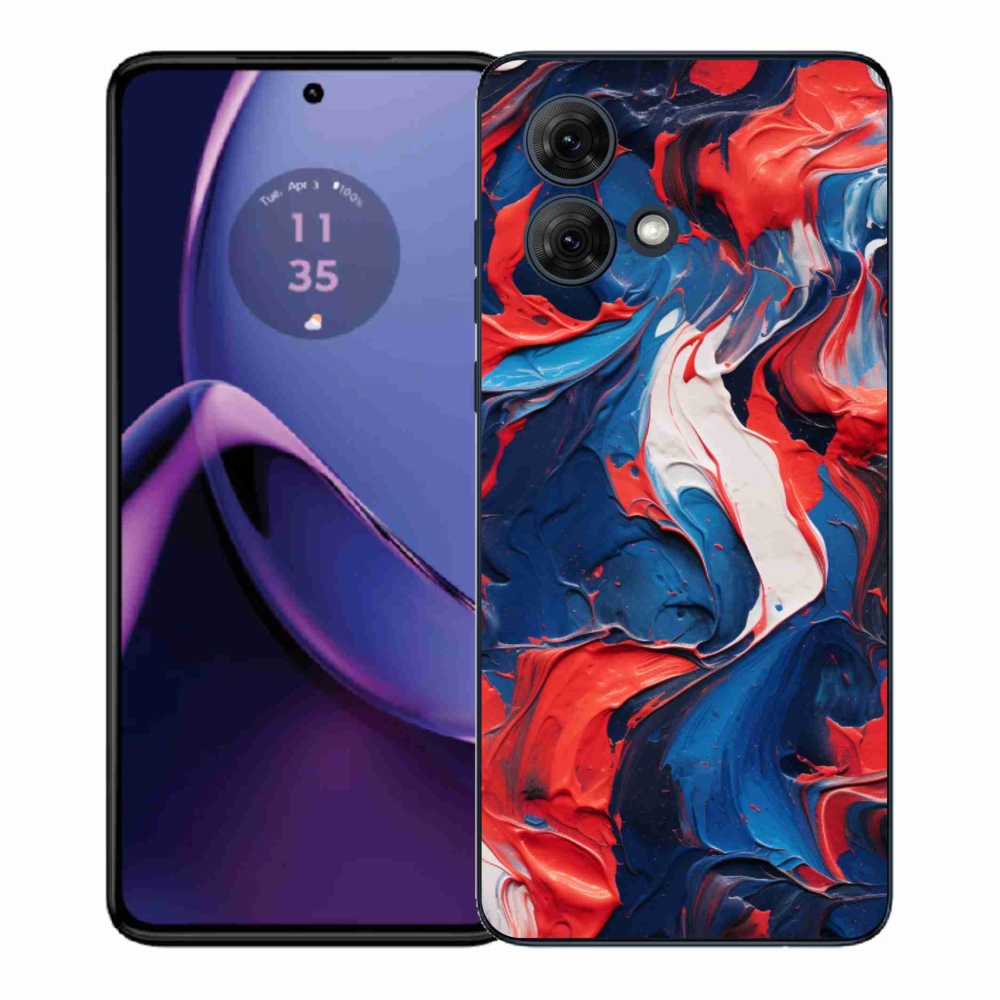 Gélový kryt mmCase na Motorola Moto G84 5G - abstraktný motív 7