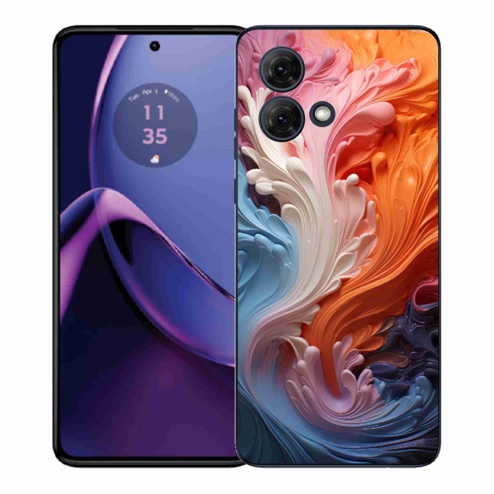 Gélový kryt mmCase na Motorola Moto G84 5G - abstraktný motív 8