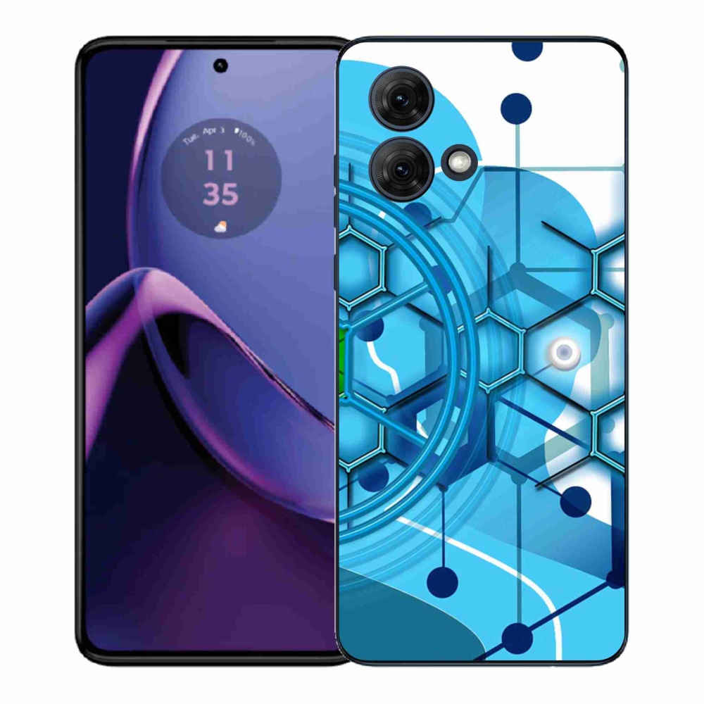 Gélový kryt mmCase na Motorola Moto G84 5G - abstraktný vzor 2