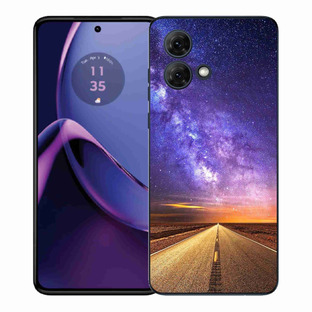 Gélový kryt mmCase na Motorola Moto G84 5G - americká cesta