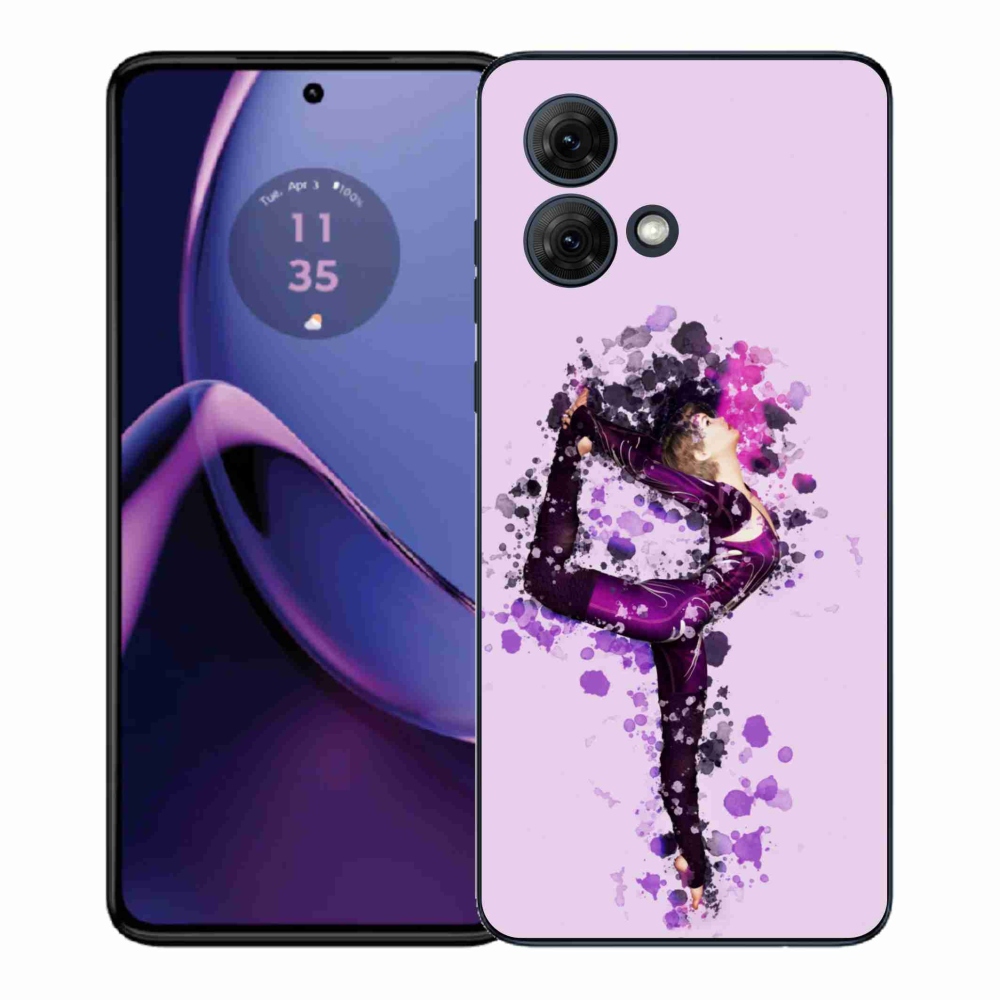 Gélový kryt mmCase na Motorola Moto G84 5G - baletka
