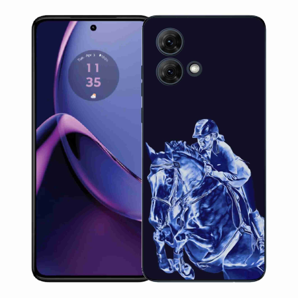 Gélový kryt mmCase na Motorola Moto G84 5G - dostihový kôň