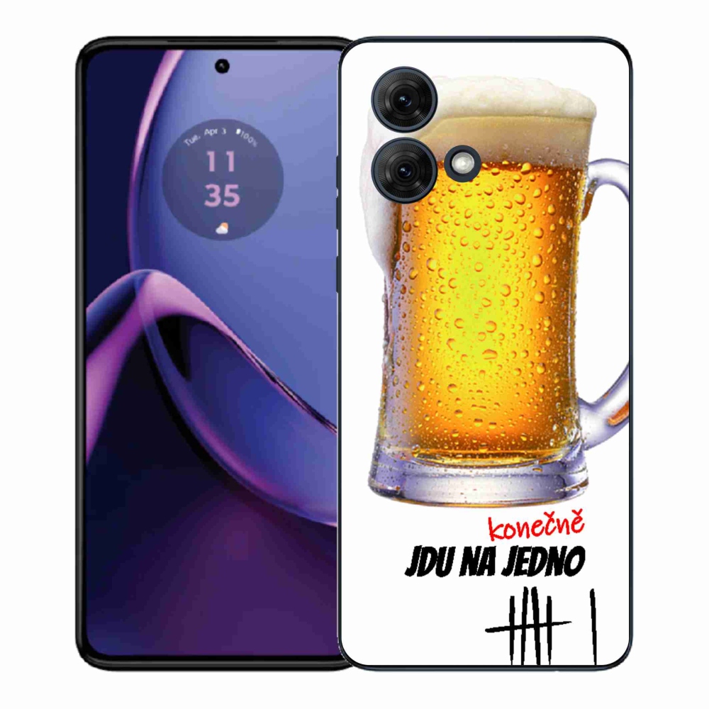 Gélový kryt mmCase na Motorola Moto G84 5G - idem na jedno