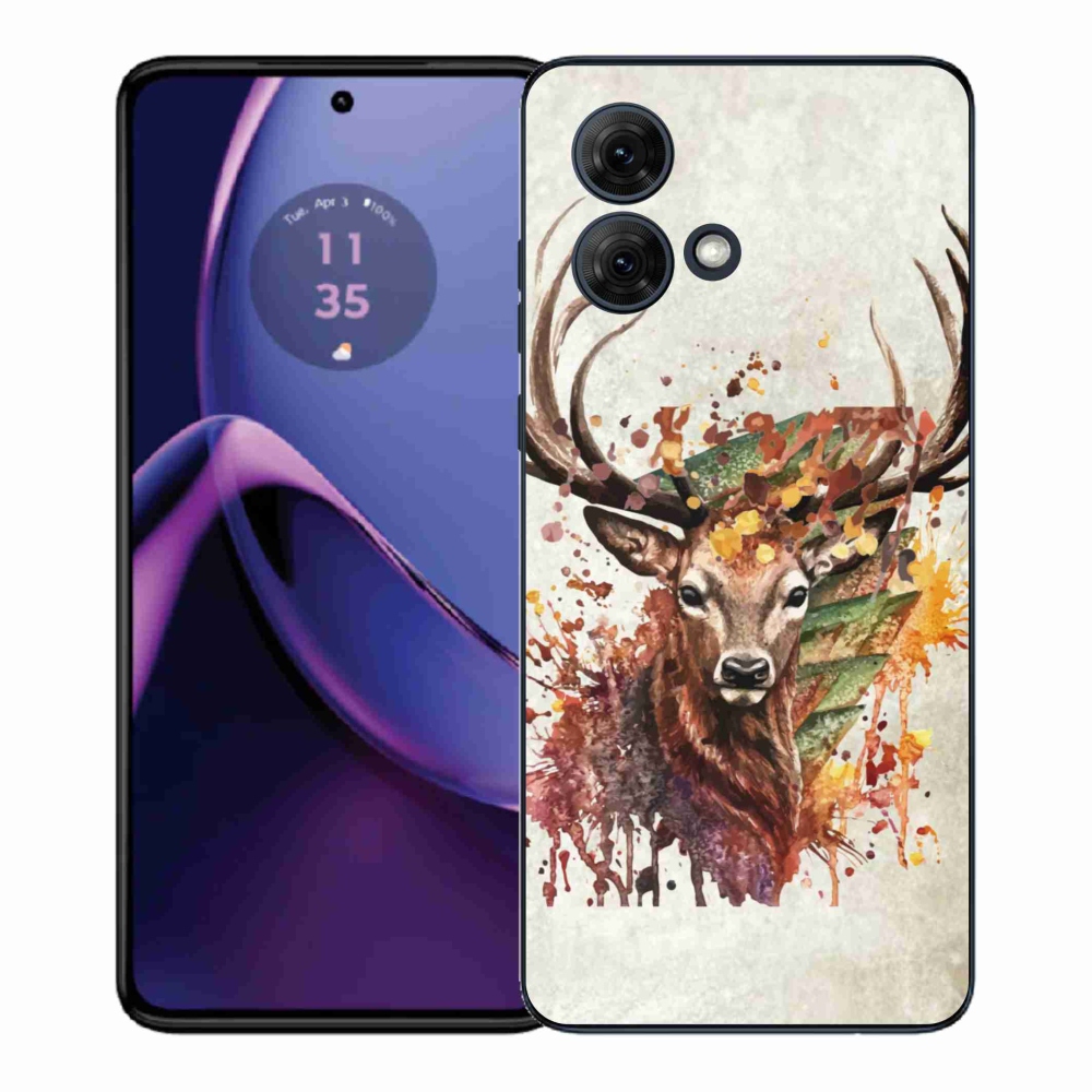 Gélový kryt mmCase na Motorola Moto G84 5G - jeleň 1