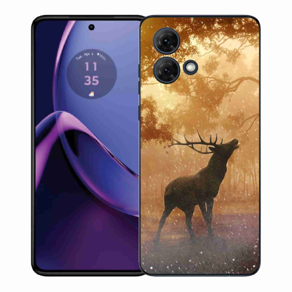 Gélový kryt mmCase na Motorola Moto G84 5G - jeleň v ruji