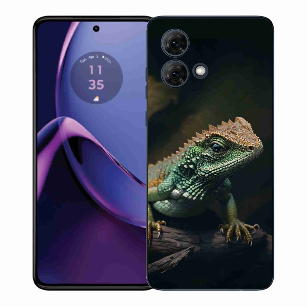 Gélový kryt mmCase na Motorola Moto G84 5G - jašter